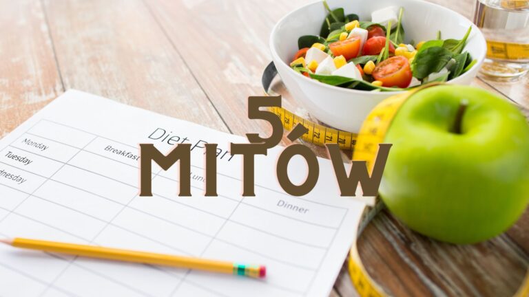 Mity na temat odżywiania i treningu – 5 mitów