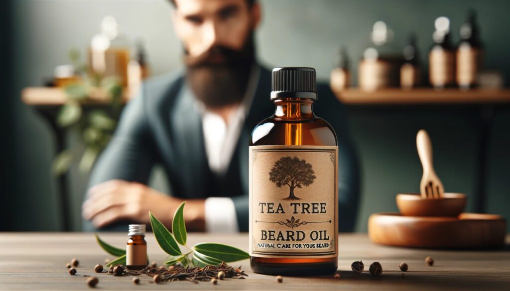 Olejek z drzewa herbacianego jako składnik olejku do brody