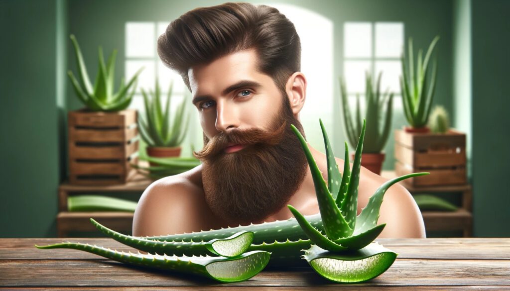 Aloes idealnie odświeży Twoją brodę